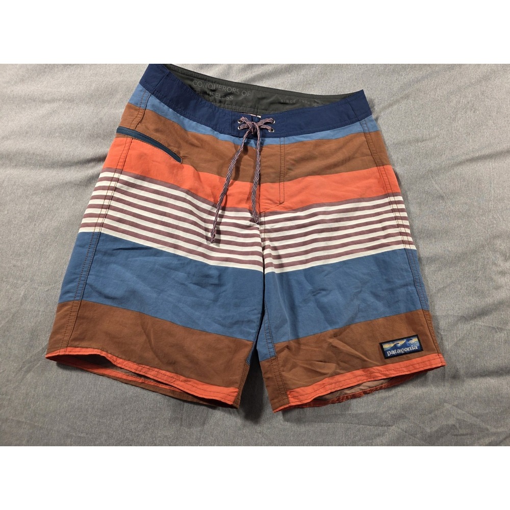 NWOT‎ *READ* Patagonia Wavefarer Boardshorts Fitz Stripe Mens 28